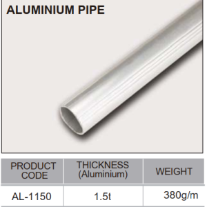 ALUMINIUM PIPE