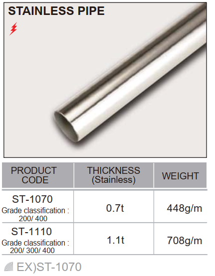 STAINLESS PIPE