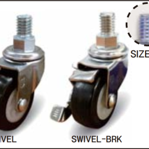 LIGHT DUTY CASTERS (BOLT TYPE)